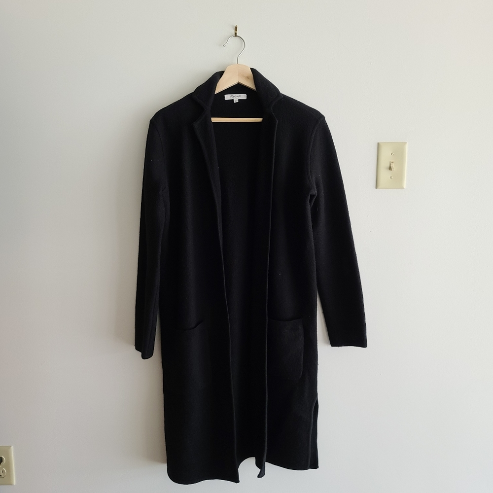Black Madewell sweater jacket (size XS)